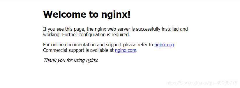 nginx首页